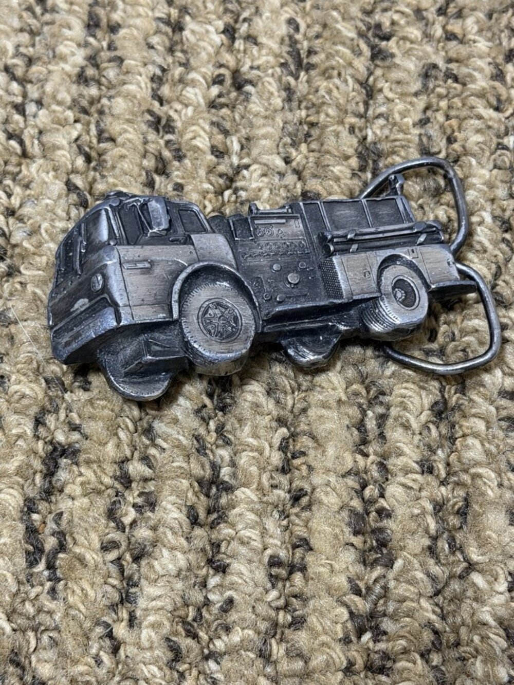 1979 Breitenbach's Fire Truck Belt Buckle